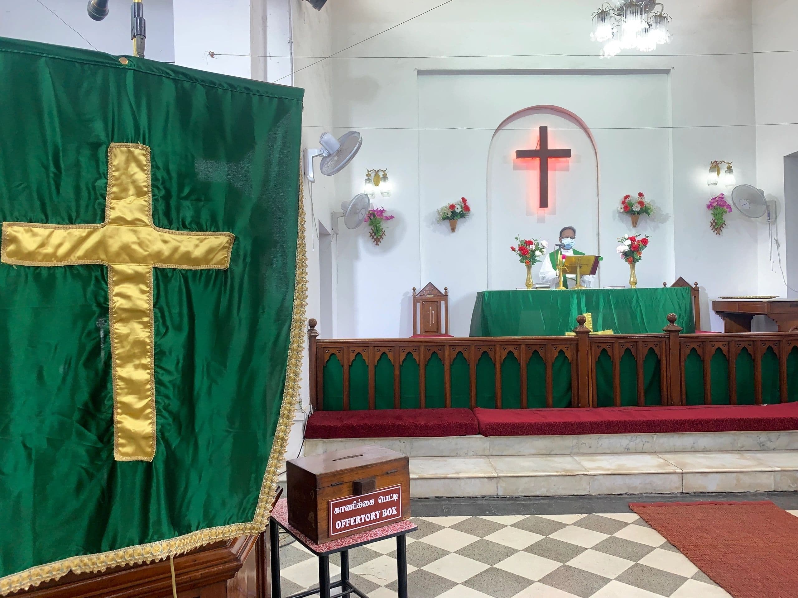 Inside the sanctuary